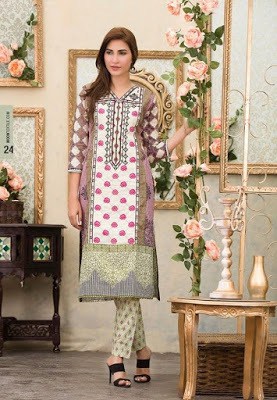 Batik summer embroidered lawn collection for girls