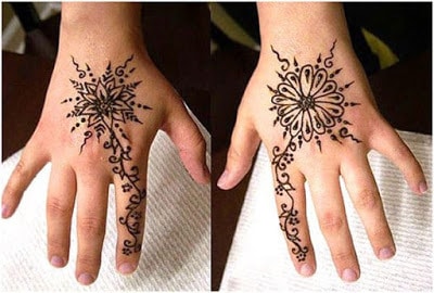 Easy And Simple Mehndi Designs For Kids Hands 2018 Collection