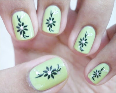 Easy Nail Designs for Short Nails to Do At Home with Picture