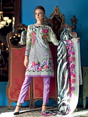 Gul-Ahmed-summer-la-chiffon-printed-lawn-dresses-2017-for-girls-5