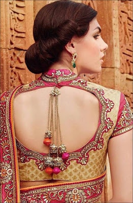 Indian-pattu-blouse-designs-for-silk-sarees-2017-for-women-10