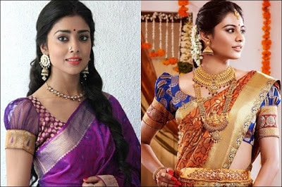 Indian-pattu-blouse-designs-for-silk-sarees-2017-for-women-3