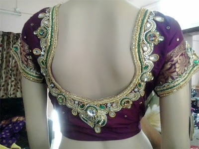 pattu blouse material