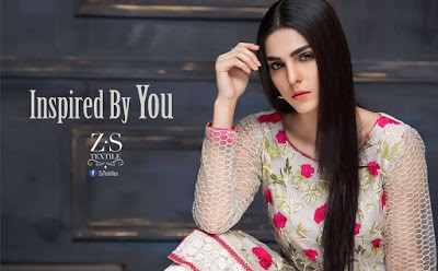 Inspired by you ZS textile summer wear kurti designs for girls 2017