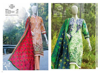 J. Junaid Jamshed Spring Summer Lawn Collection 2018 Full Catalog