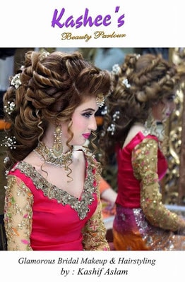 Kashee's New Look Makeup and Hair Styles for Bridal 2018 