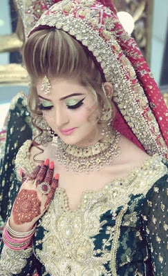 Kashees drop dead gorgeous bridal makeover and hairstyling