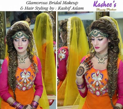 Kashif Aslam wedding hair and makeup for brides 2017