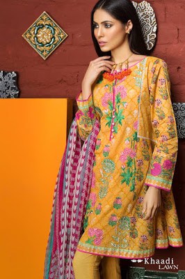 Khaadi-embroidered-lawn-suit-2017-chiffon-dress-collection-for-women-1