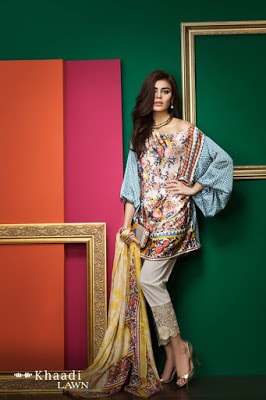 Khaadi-latest-summer-lawn-designs-satin-collection-2017-for-girls-9