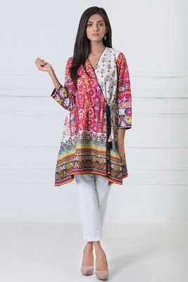 Khaadi Lawn printed kurta dresses for summer