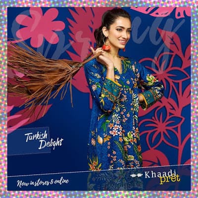 Khaadi Turkish Kurta Collection 2018 for Summer