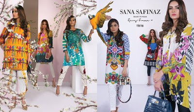 Latest Sana Safinaz Collection 2018 lawn prints spring summer