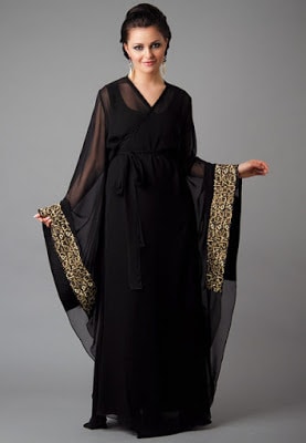 Latest Saudi Arabia and Dubai Abaya Designs 2018