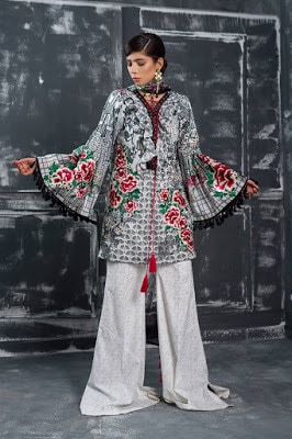 Latest designer lawn Collection 2018 for girls