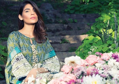 Latest pakistani summer lawn Collection 2018 by Alkaram