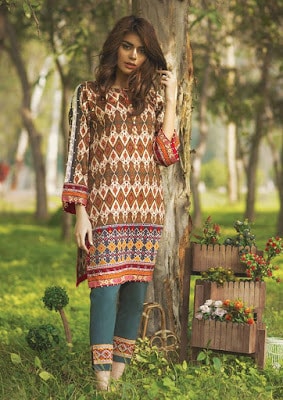 Latest Alkaram Lawn 2018 Summer Collection With Price