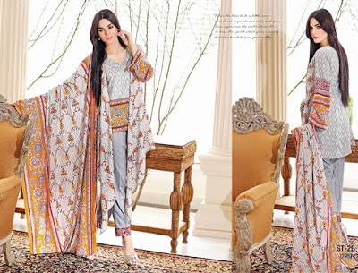 Libas Embroidered Lawn 2018 Spring Summer Dresses By Shariq