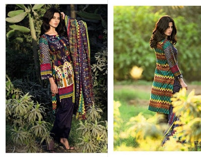 Libas Printed Lawn Collection 2018 By Shariq Textile