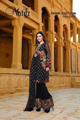 Motifz-premium-embroidered-formal-chiffon-dresses-2017-for-women-2