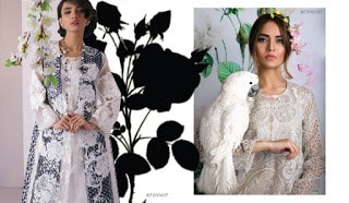 New Sana Safinaz lawn Collection 2018 for summer