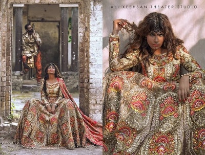 Pakistani bridal dresses Designs 2018 by Ali Xeeshan designer