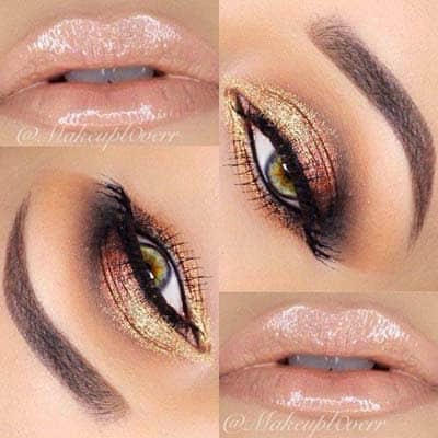 New style natural looking eye shadows