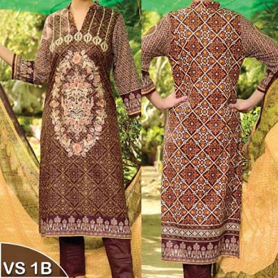 Reshma Embroidered Lawn Collection 2018 of VS Textile Mills