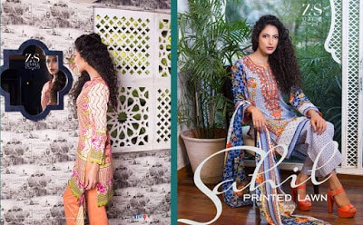 Sahil printed lawn kurti Dresses 2018