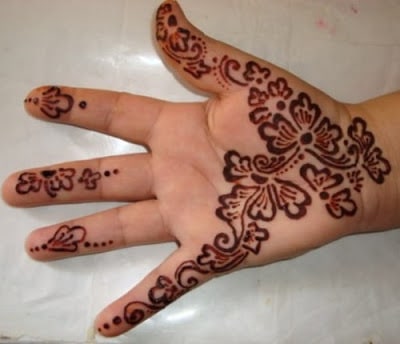 Easy And Simple Mehndi Designs For Kids Hands 18 Collection Fashion Cluba