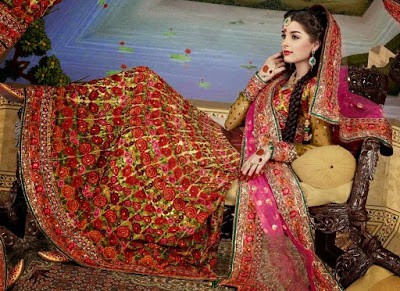 Traditional-indian-bridal-wear-lehenga-designer-collection-2017-1