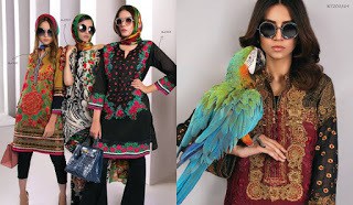 Unstitch Sana Safinaz summer dress Collection 2018 Catalog