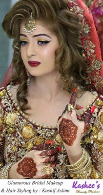 Kashee s New Look Makeup  and Hair Styles  for Bridal  2019 