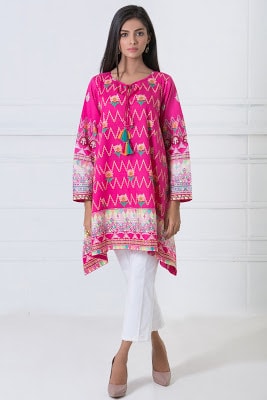 latest summer women's kurta shalwar kameez