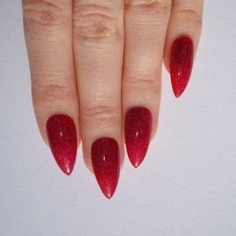 Bloody-red-stiletto-nail-design