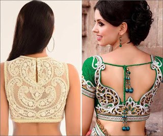 Fancy-saree-blouse-back-neck-designs-pattern-for-women-11