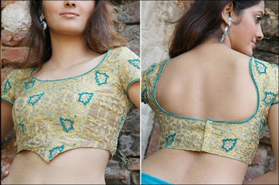 Fancy-saree-blouse-back-neck-designs-pattern-for-women-8