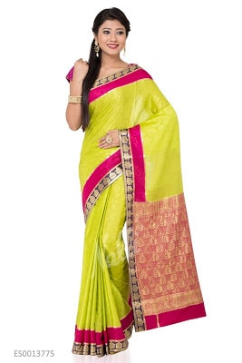 Green Mysore Silk Saree