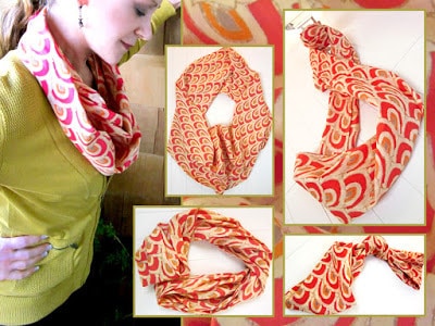 How to make a scarf an infinity scarf