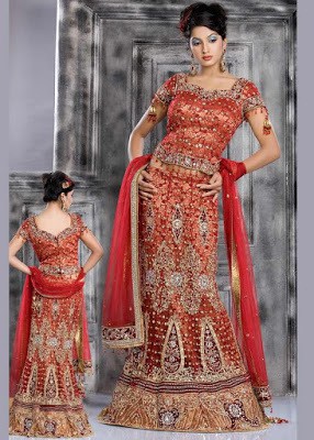 Indian-Stylish-Bridal-Lehenga-Choli-Collection