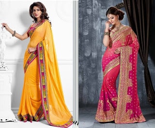 Indian-stylish-crepe-lehenga-silk-sarees-to-keep-you-fashionable-11