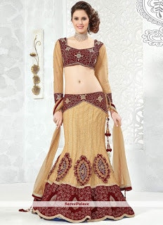 Indian-stylish-crepe-lehenga-silk-sarees-to-keep-you-fashionable-5