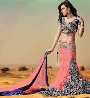 Gorgeous Magenta Colored Designer Lehenga Choli, Shop wedding lehenga choli  online