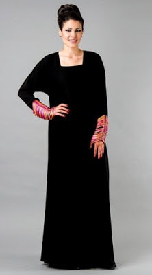 Latest designer abayas modern gowns designs