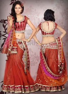 Perfect-Indian-mermaid-or-fish-cut-lehenga-designs-choli-fashion-1