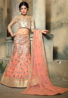 Perfect-Indian-mermaid-or-fish-cut-lehenga-designs-choli-fashion-5