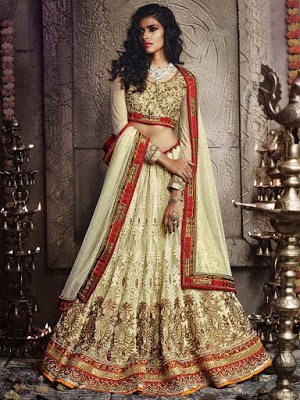 designer bridal indian lehenga saree designs