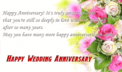 Happy Wedding Anniversary Messages Wishes For Couple With Image ...