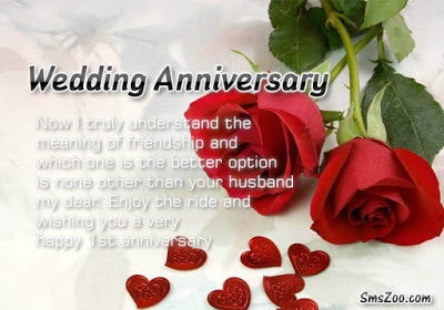 Happy Wedding Anniversary Messages Wishes For Couple With Image