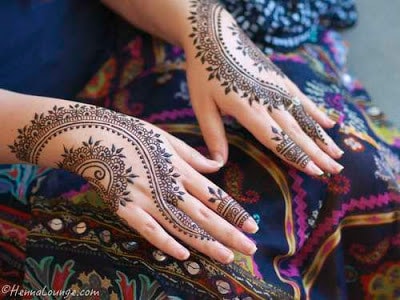 Latest Simple Eid Henna New Mehndi Designs 2018 With Images